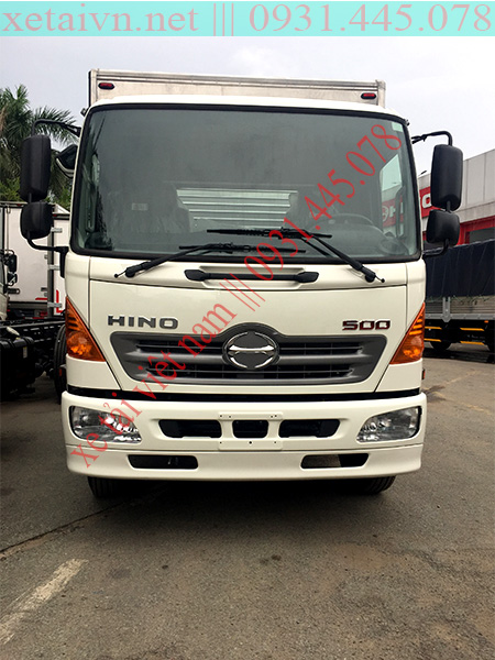 xe HINO 6.4 tấn thùng kín