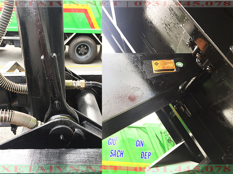 Ty ben trên xe ben 3.5 tấn hino sử dụng ty ben SAMMITR nhập khẩu Thái Lan được khách hàng rất tin dùng vì đọ bền và ổn định